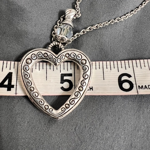 Brighton Reversible Heart Pendant, Necklace, and Earrings - Picture 8 of 8